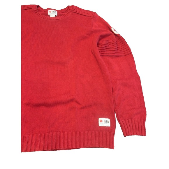 Hudson's Bay Co Official 2010 Olympic Mens Sweater Made In Canada Size XL cotton - Picture 2 of 11
